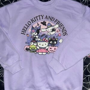 Hello Kitty and Friends Halloween Sweatshirt